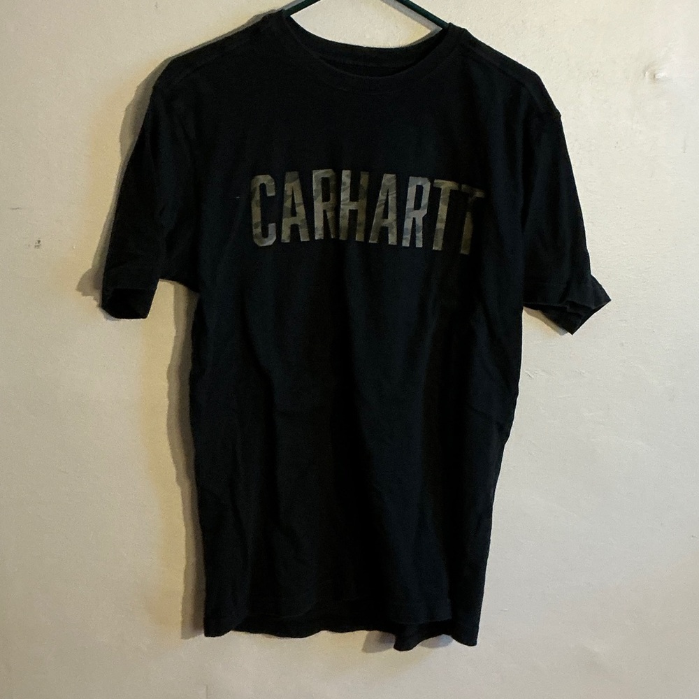 Carhartt Black Tee with Logo